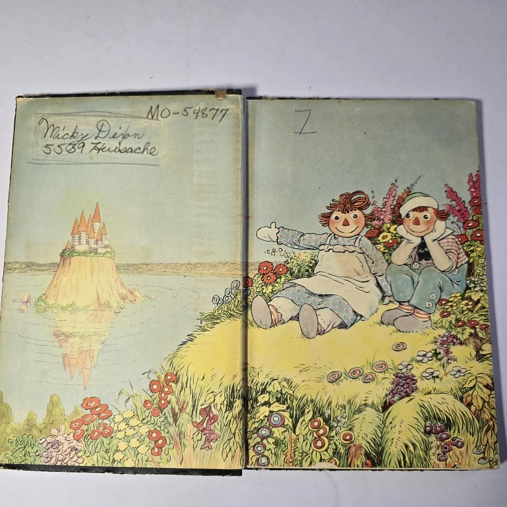 Vintage 1920s "Raggedy Ann & Andy" Hardcover Books Mix Set *4* by Johnny Gruelle - Picture 11 of 16